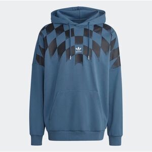 Adidas Mens Rekive Graphic Sweater Hoodie Size Sm… - image 1